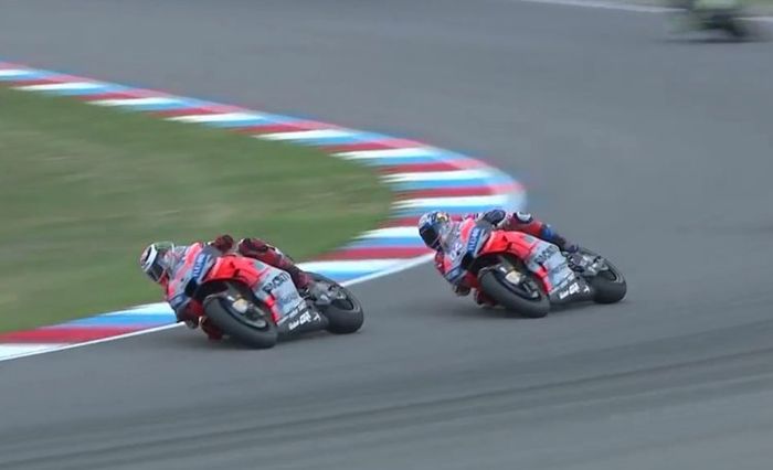 Duet Ducati dengan ada bagian fairing yang baru di MotoGP Ceko