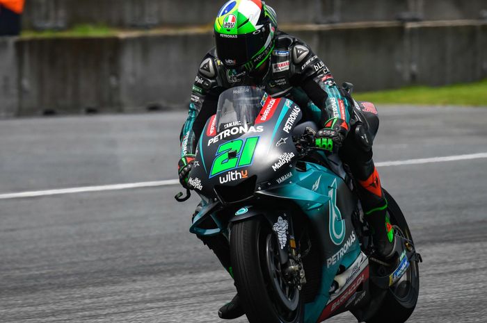 Kesulitan bersaing karena masalah ban, Franco Morbidelli mengaku tidak puas dengan hasil balapan yang dilakoninya di MotoGP Jepang