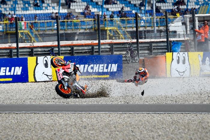 Crash hebat di MotoGP Belanda menjadi momen Jorge Lorenzo berpikir keras untuk memutuskan karirnya di MotoGP