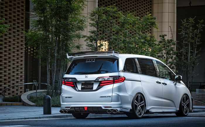 Buritan Honda Odyssey anyar hasil modifikasi Mz Speed