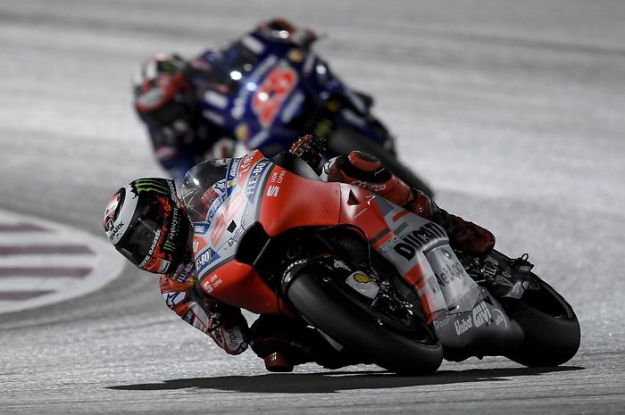 Jorge Lorenzo langsung hilang dari peredaran balap MotoGP Qatar, DNF gara-gara remnya ngilang