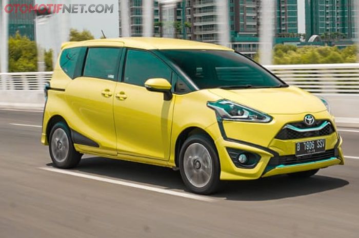 Ilustrasi Toyota Sienta Bekas