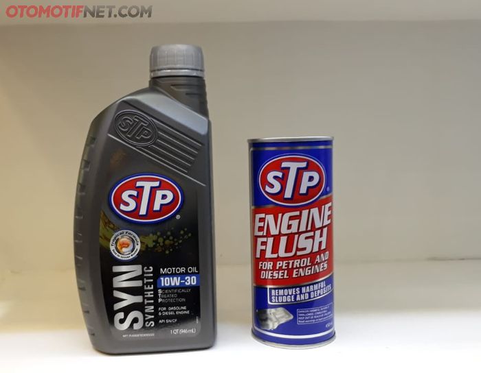Oli STP Synthetic Motor Oil bisa buat mesin bensin dan diesel