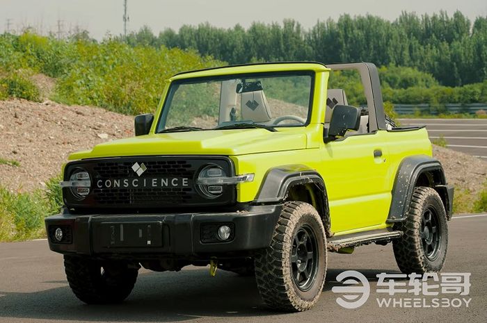 Modifikasi Suzuki Jimny JB74 beratap terbuka ulah tuner asal Cina, YiChe Garage