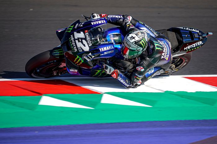 Maverick Vinales meraih pole position pada kualifikasi MotoGP San Marino 2020