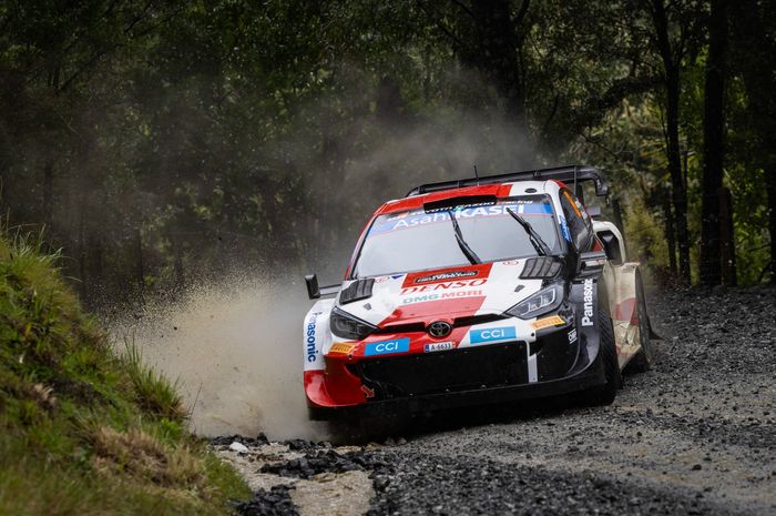 Kalle Rovanpera memimpin Reli Selandia Baru 2022, tepat di hari ulang tahunnya ke-22 hari Sabtu (22/10)