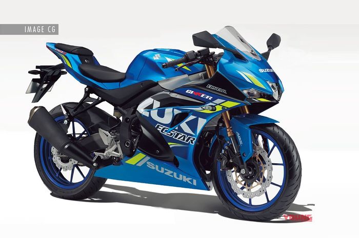 Renderan Suzuki GSX-R250 buatan Young Machine, motor aslinya diduga akan rilis November tahun ini