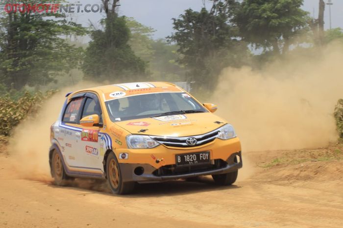 Toyota Etios dipakai ajang sprint reli