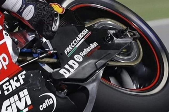 Swing arm karbon motor MotoGP