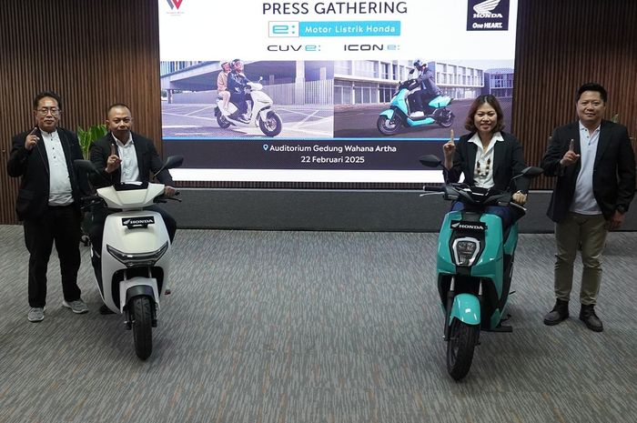 Honda ICON e: dan CUV e: resmi di pasarkan PT WMS di wilayah Jakarta-Tangerang