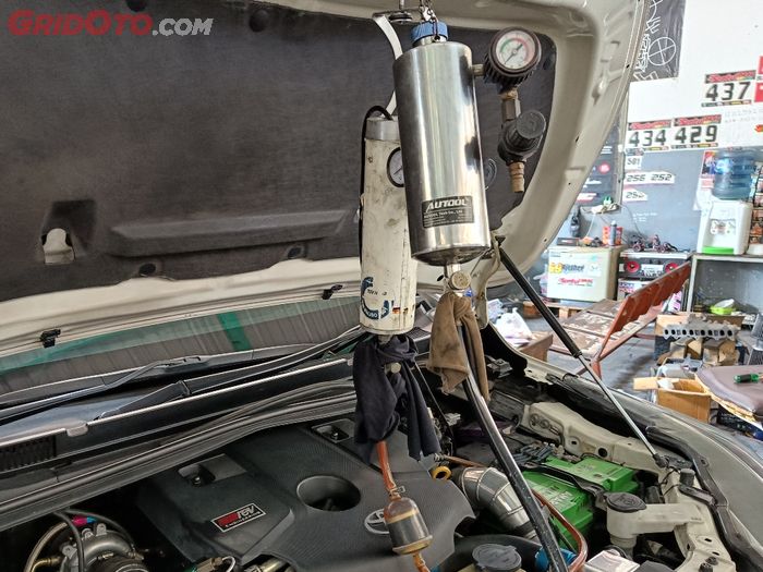 Proses purging mesin diesel