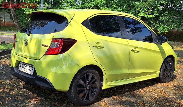 Honda Brio Electric Lime
