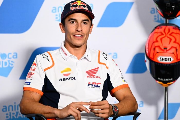 Senang bisa balapan lagi di MotoGP Aragon 2022, Marc Marquez tidak menargetkan untuk bisa langsung raih podium