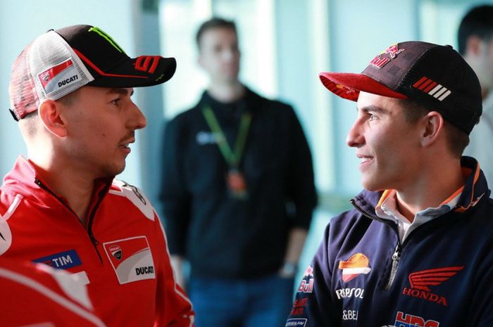 Jorge Lorenzo dan Marc Marquez