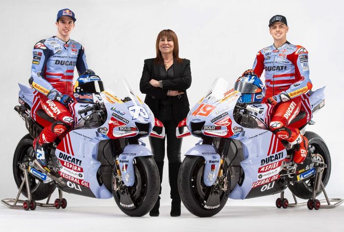 Sponsor Indonesia masih menghiasi livery Gresini Racing untuk MotoGP 2023