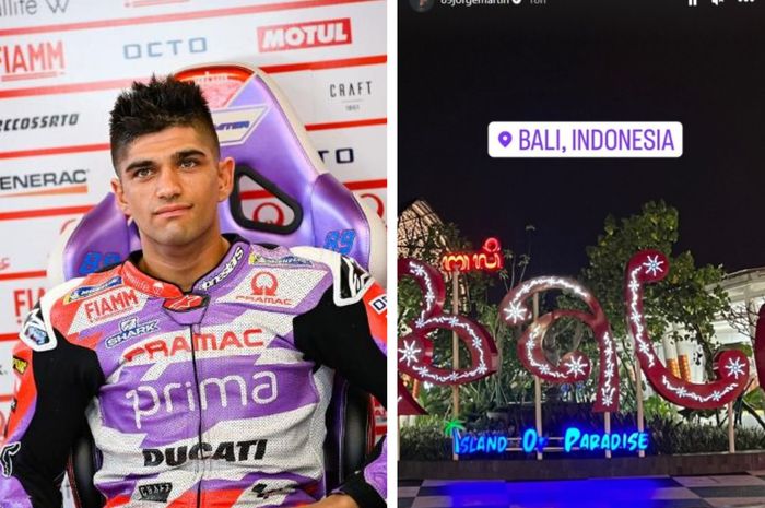 MotoGP 2022 sudah selesai, Jorge Martin sepertinya bakal menikmati liburan tahun baru di Bali, Indonesia