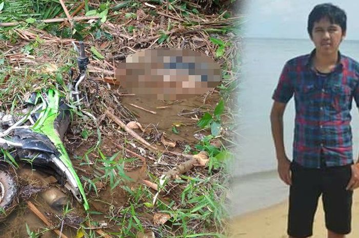 Rendi Purwanto (24) ditemukan sudah jadi tengkorak