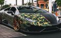 Garang, Lamborghini Huracan Ini Separuh Bodinya Loreng-Loreng Khas TNI