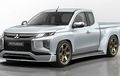 Baru Banget, New Mitsubishi Triton Diubah Gaul,  Nyaris Cium Tanah