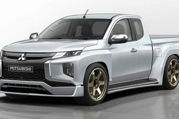 Modifikasi digital Mitsubishi Triton ceper