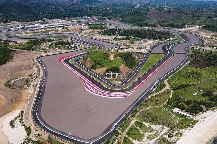 Ilustrasi sirkuit Mandalika