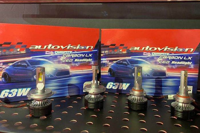Autovision LED Headlight Carbon LX rilis, dijual Rp 1,1 jutaan
