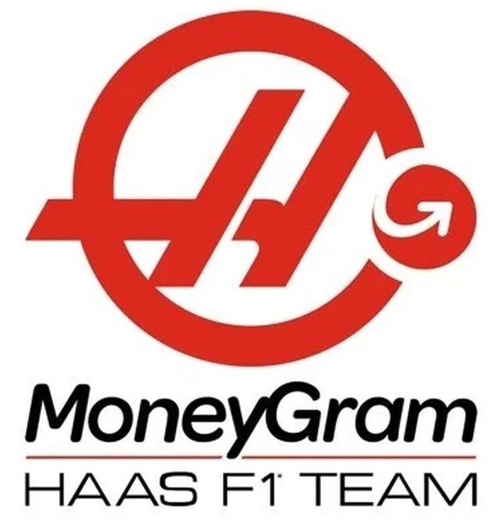 Logo baru MoneyGram Haas F1 Team