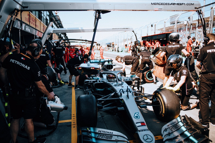 Sempat ada kisruh di garasi tim Mercedes pada F1 Australia