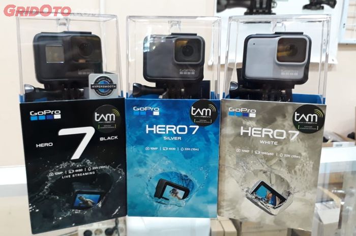 Action cam atau kamera aksi GoPro Hero 7 Series