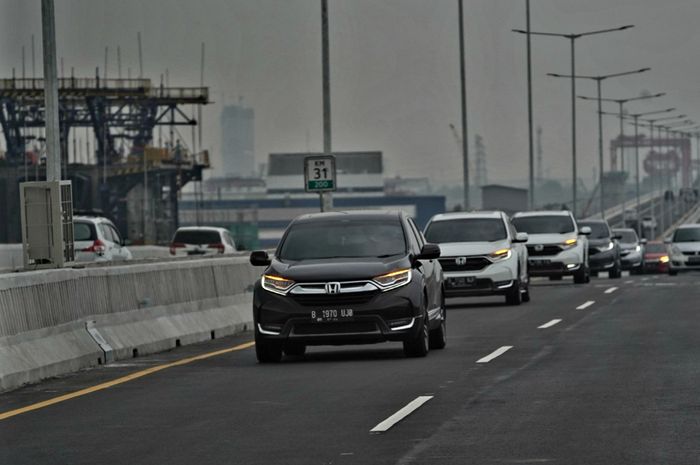 All New Honda CR-V cukup nyaman digunakan di Jalan Tol Layang Japek