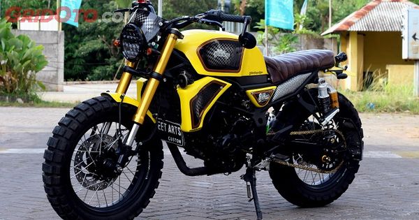 Berita Kawasaki Ninja Rr Mono Dimodifikasi Jadi Scrambler Terbaru Hari