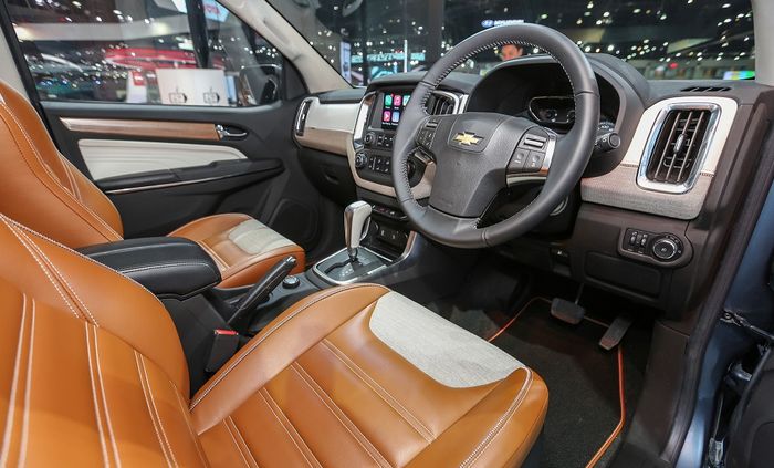 Tampilan kabin elegan dan minimalis Chevrolet Trailblazer Premier