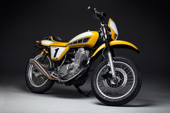 Yamaha SR400 &ldquo;Indy Mile&rdquo; modif street tracker garapan Gasolina