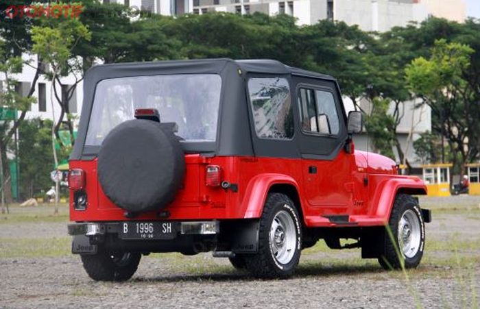 Modifikasi Jeep Wrangler YJ 1997, gayanya city slickers abis nih..
