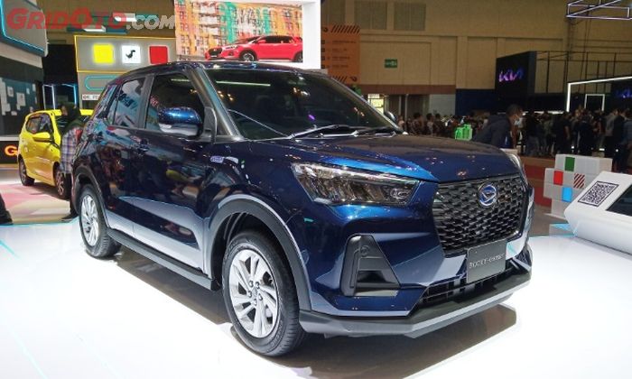 Rocky e-Smart Hybrid mejeng di GIIAS 2022