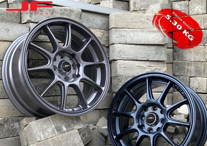Pelek JF Luxury TC105N punya spek cocok untuk mobil city car