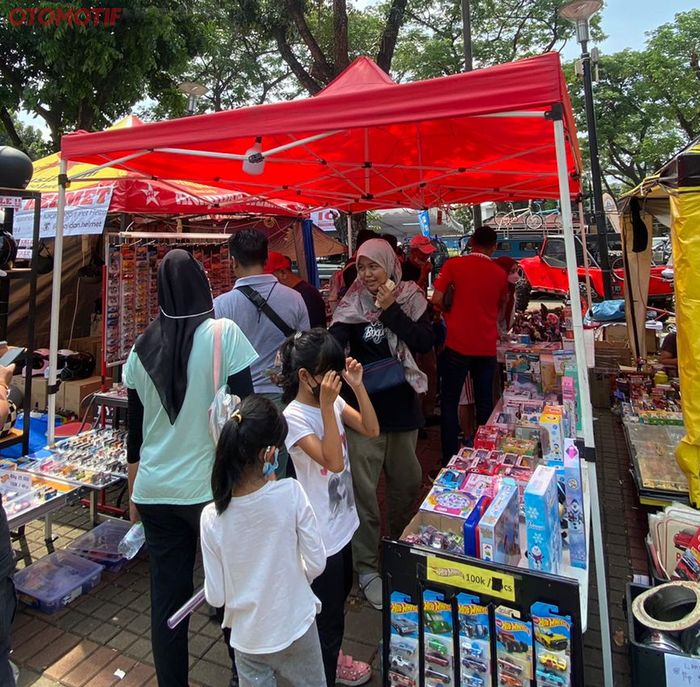 Pengunjung terpuaskan, orang tua juga anak-anak