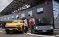 Yang Lain Enggak Dikasih, Danilo Petrucci dan Andrea Dovizioso Datang ke Sirkuit Mugello, Italia Dipinjami Lamborghini Aventador dan Urus