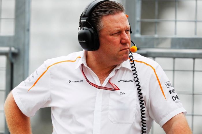 CEO tim McLaren, Zak Brown pede dengan 2 pembalap anyarnya 