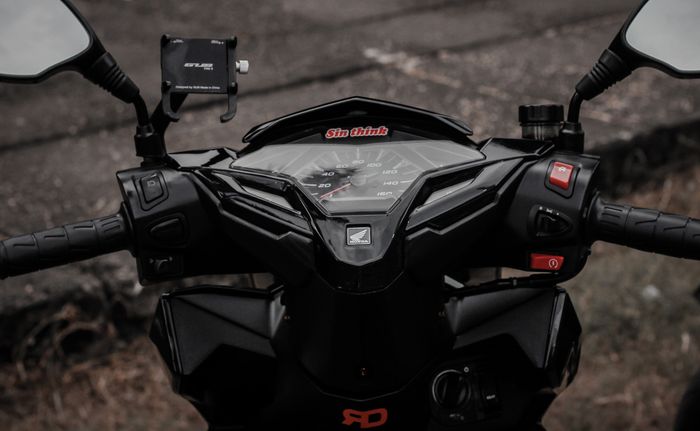 Honda Vario 150 pasang saklar dan spion Honda Click plus kunci keyless