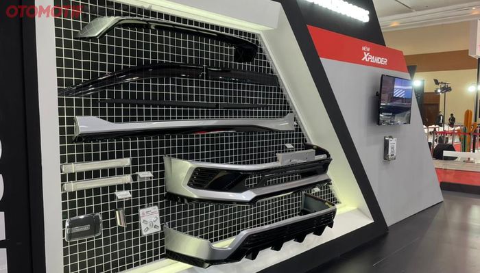 Ilustrasi booth aksesories di GAIKINDO Jakarta Auto Week 2022