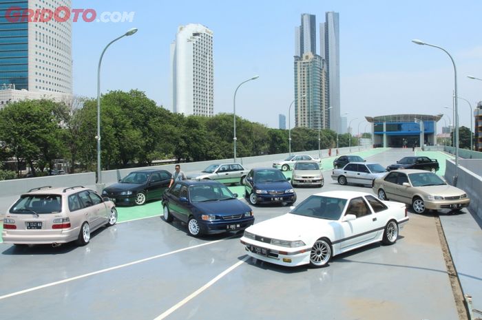 Komunitas Japcars Nineties, pengguna dan penyuka mobil '90-an yang juga dimodifikasi secara proper d