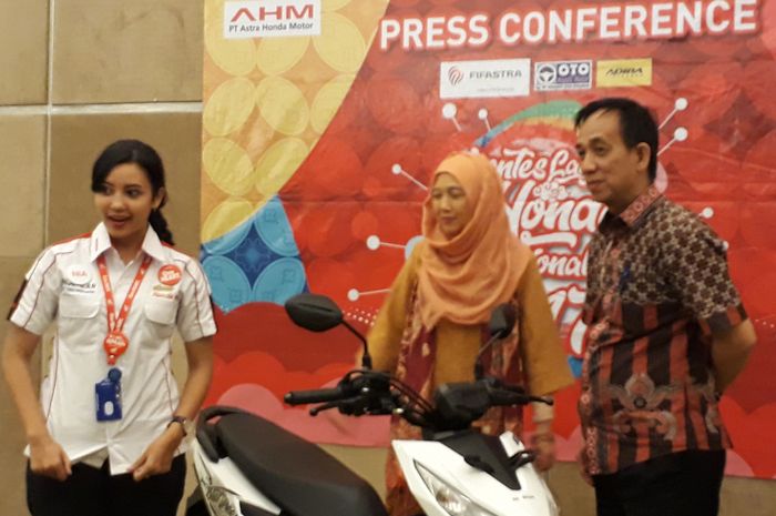 Press conference Kontes Layanan Honda Nasional 2017