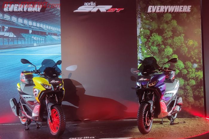 Skutik adventure, Aprilia SR GT 200 remi meluncur di Tanah Air