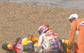 Valentino Rossi dan Marc Marquez Jatuh di Kualifikasi MotoGP Thailand, Fabio Quartararo Melejit