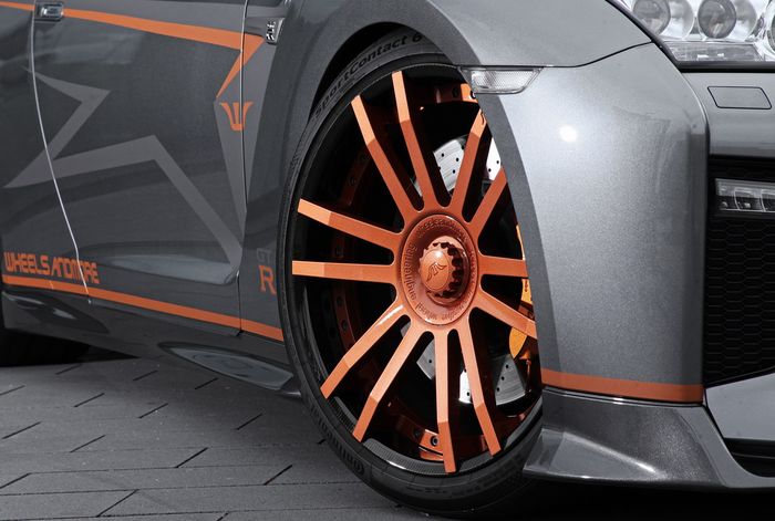 Pelek khusus Nissan GT-R Wheelsandmore 