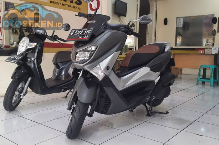 Spesifikasi dan kisaran harga Yamaha NMAX 155 tahun 2018 seken.