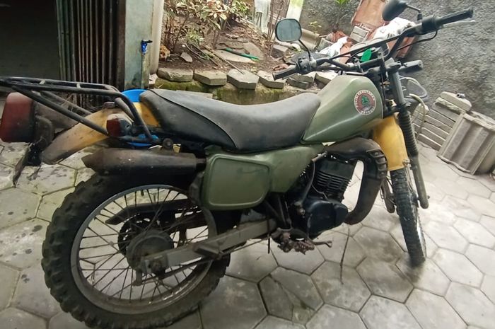 Kondisi Suzuki TS125 yang dilelang KPKNL Yogyakarta