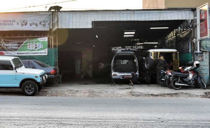 Bengkel Berkah Jaya Motor di Bekasi, Jawa Barat