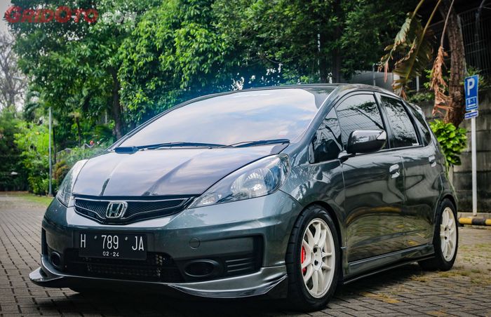 Modifikasi Honda Jazz pasang turbo di mesin